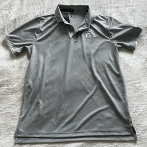 NWT Mens Nike University if Oregon Grey Polo